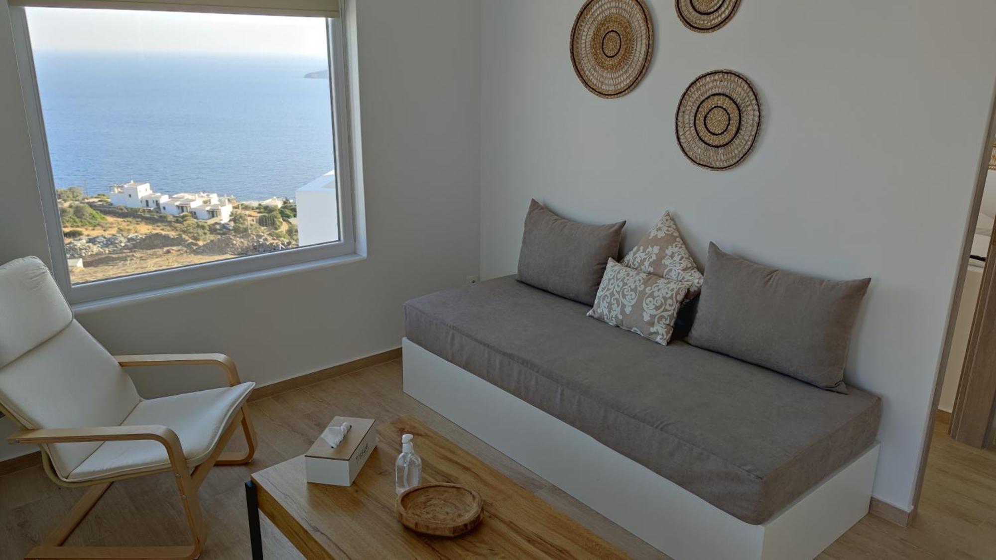 Eolia Luxury Houses Andros Mpatsi Esterno foto